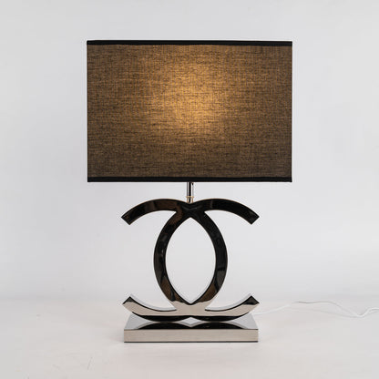 ShimmerLux - Scandinavian Style Table Lamp in Steel
