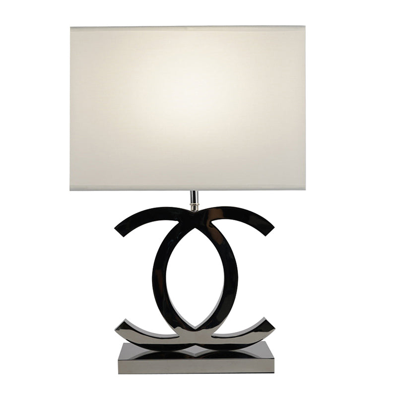 ShimmerLux - Scandinavian Style Table Lamp in Steel