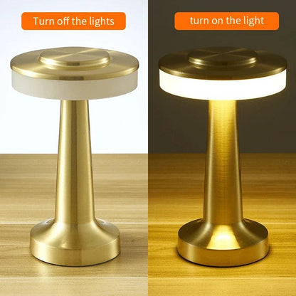 MetalAura - Lampe de table nordique