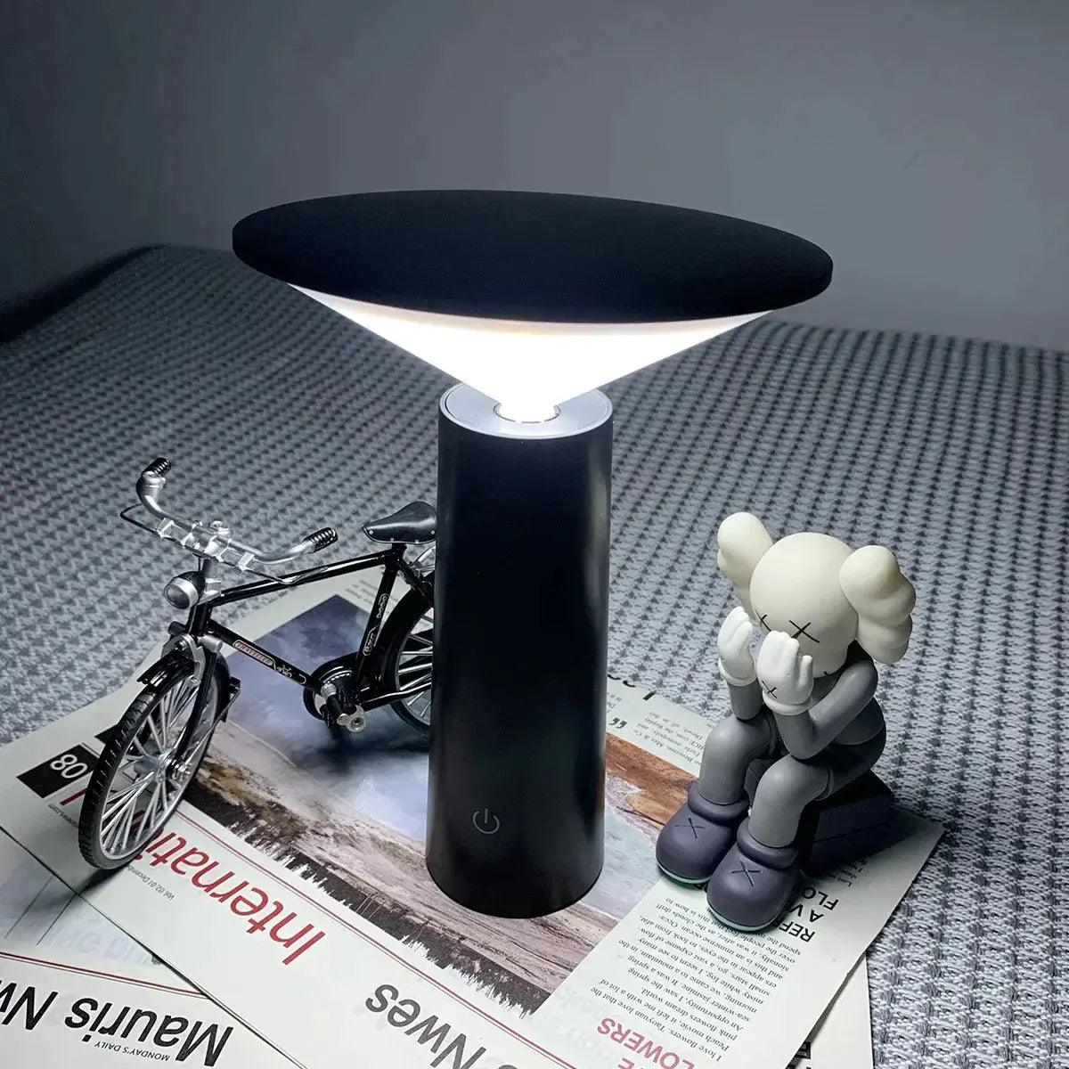 GlowBeam - Trådlampet bordlampe til stemningsbelysning
