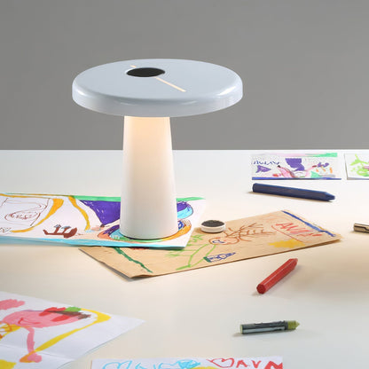 HoopLuxe - Moderne LED-bordlampe med stilfuldt rundt design