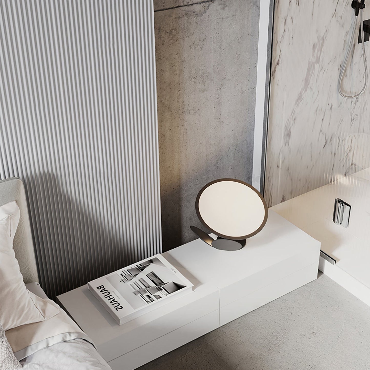LightSlice - Stilfuld bordlampe med subtile snitdetaljer