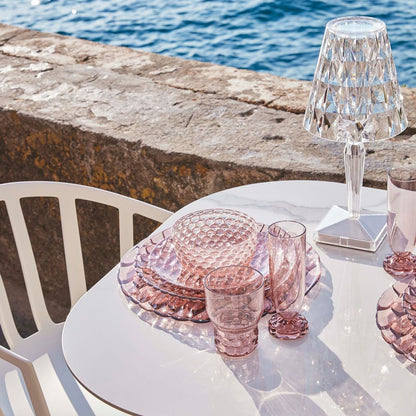 SparkLicht - Lampe de table moderne avec LED et effet glamour