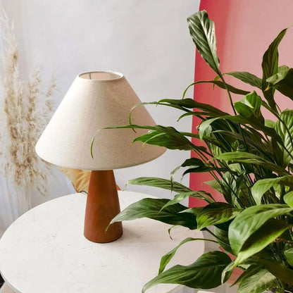 WoodFusion - Solid Træ Retro Lampe