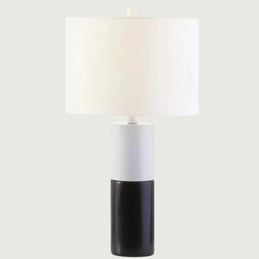 MarbleSphere - Lampe de table en marbre noir