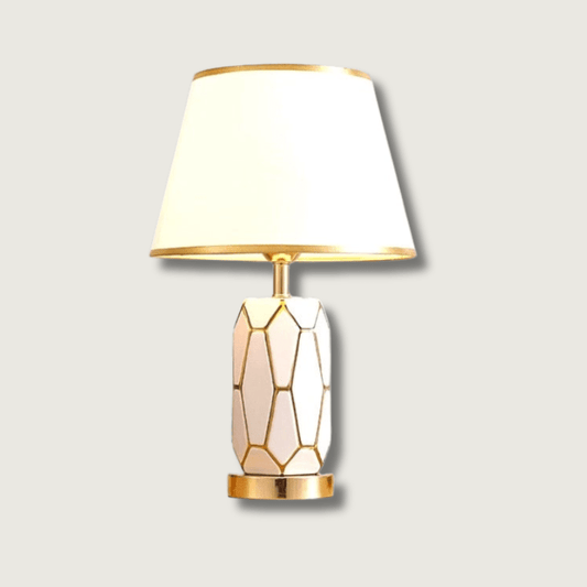 CeramicVibe - Retro skrivebordslampe i keramikk