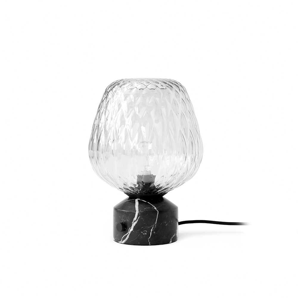 GlowBlazer - Moderne bordlampe med glasskærm og stemningslys