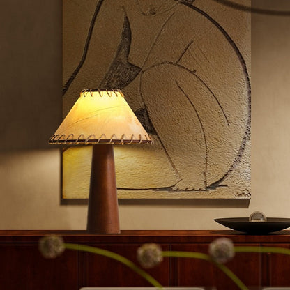 TranquilGlow - Lampe de table Wabi-Sabi