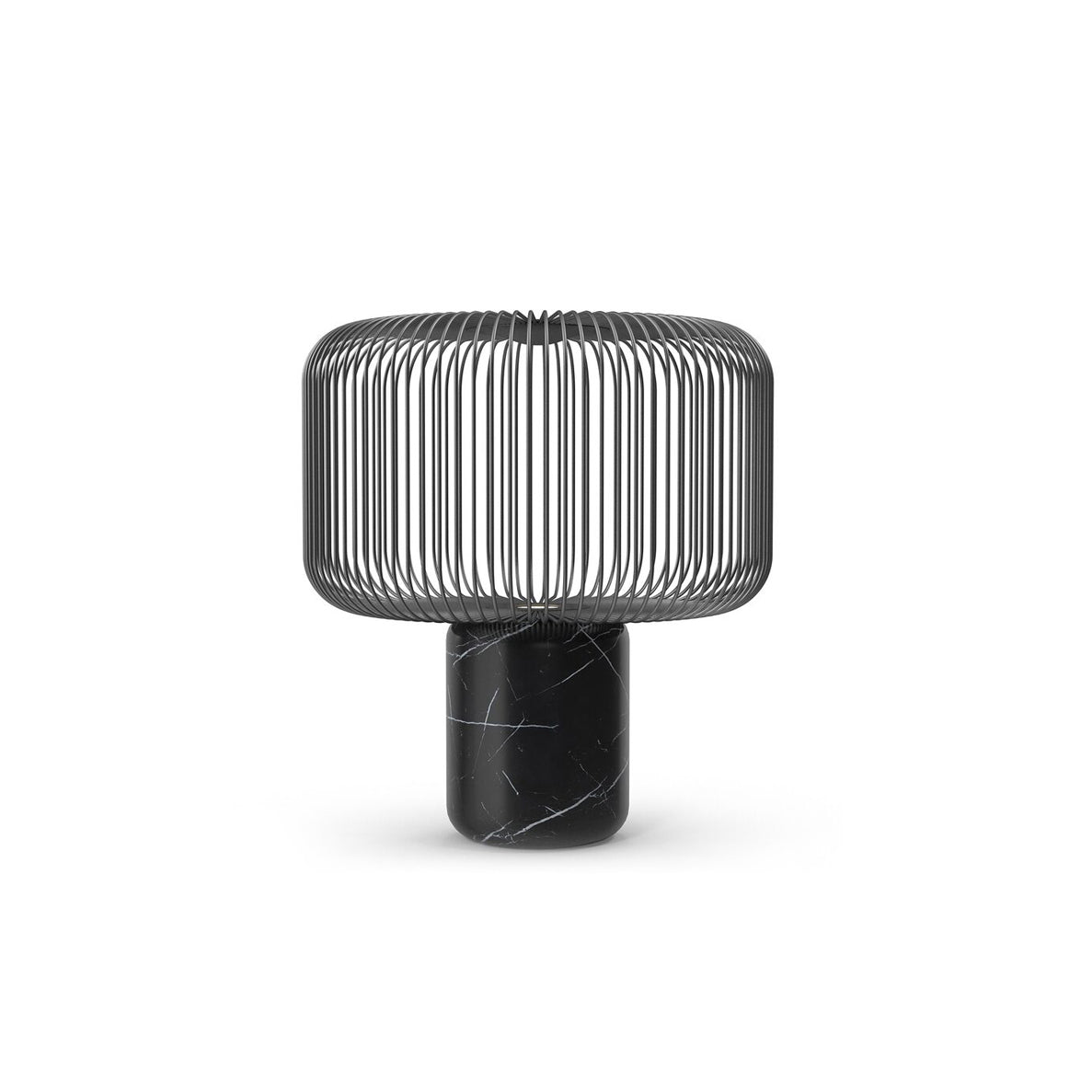 LuxeKeshi - Table Lamp with Modern Base and Subtle Lighting