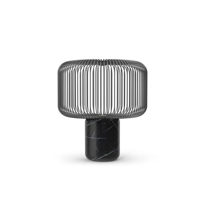 LuxeKeshi - Table Lamp with Modern Base and Subtle Lighting