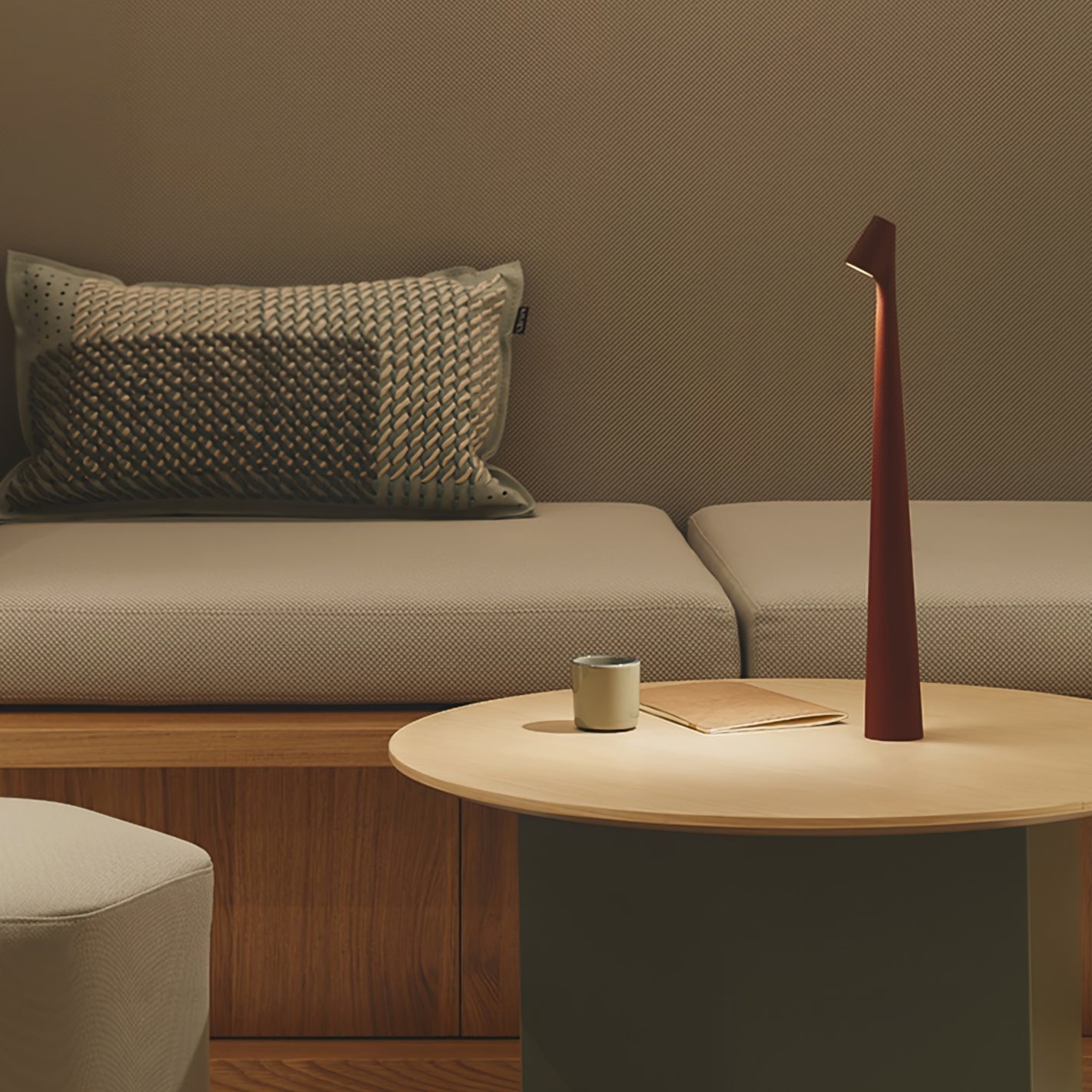 SolarGlow - Sustainable Rechargeable Table Lamp