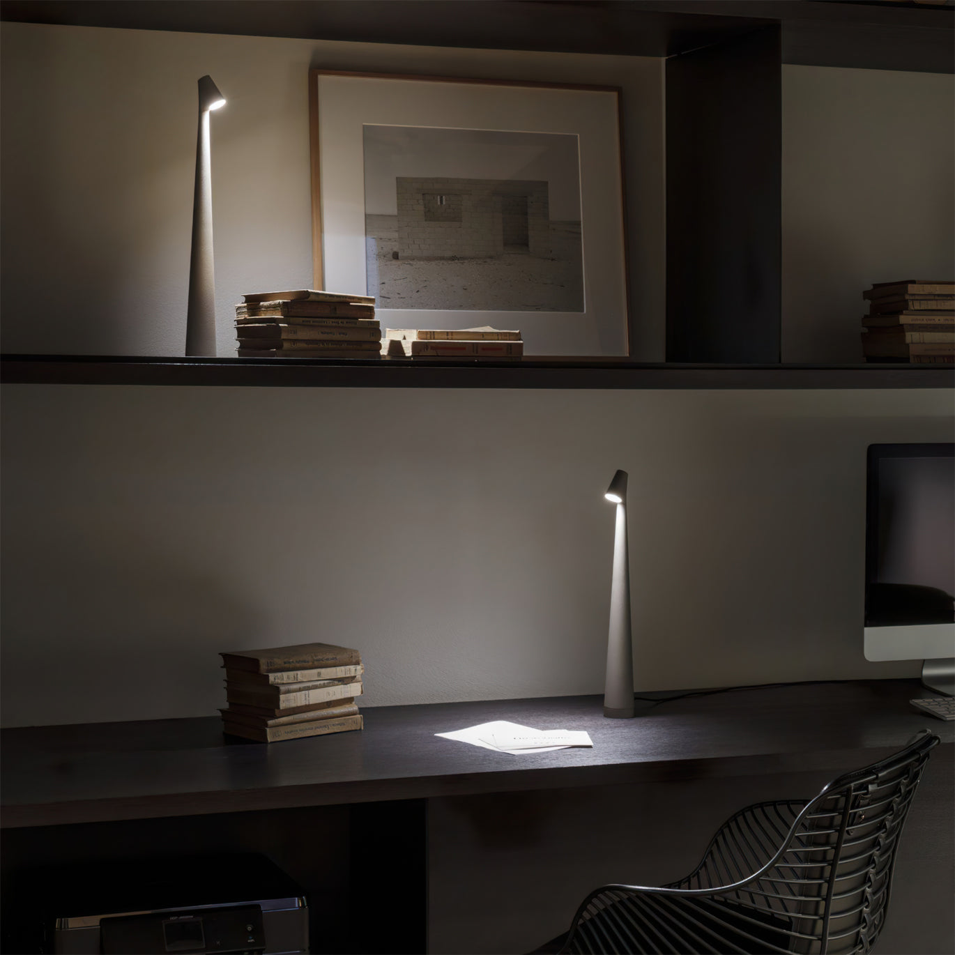 SolarGlow - Sustainable Rechargeable Table Lamp