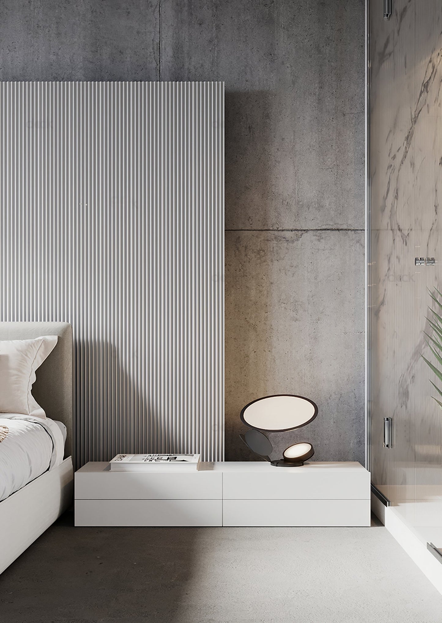 LightSlice - Stilfuld bordlampe med subtile snitdetaljer