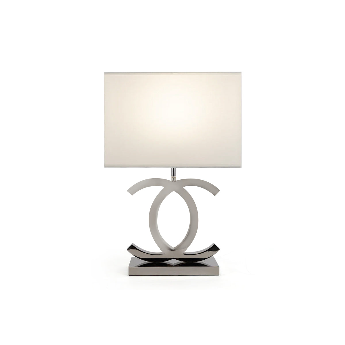 ShimmerLux - Scandinavian Style Table Lamp in Steel