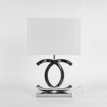 ShimmerLux - Scandinavian Style Table Lamp in Steel