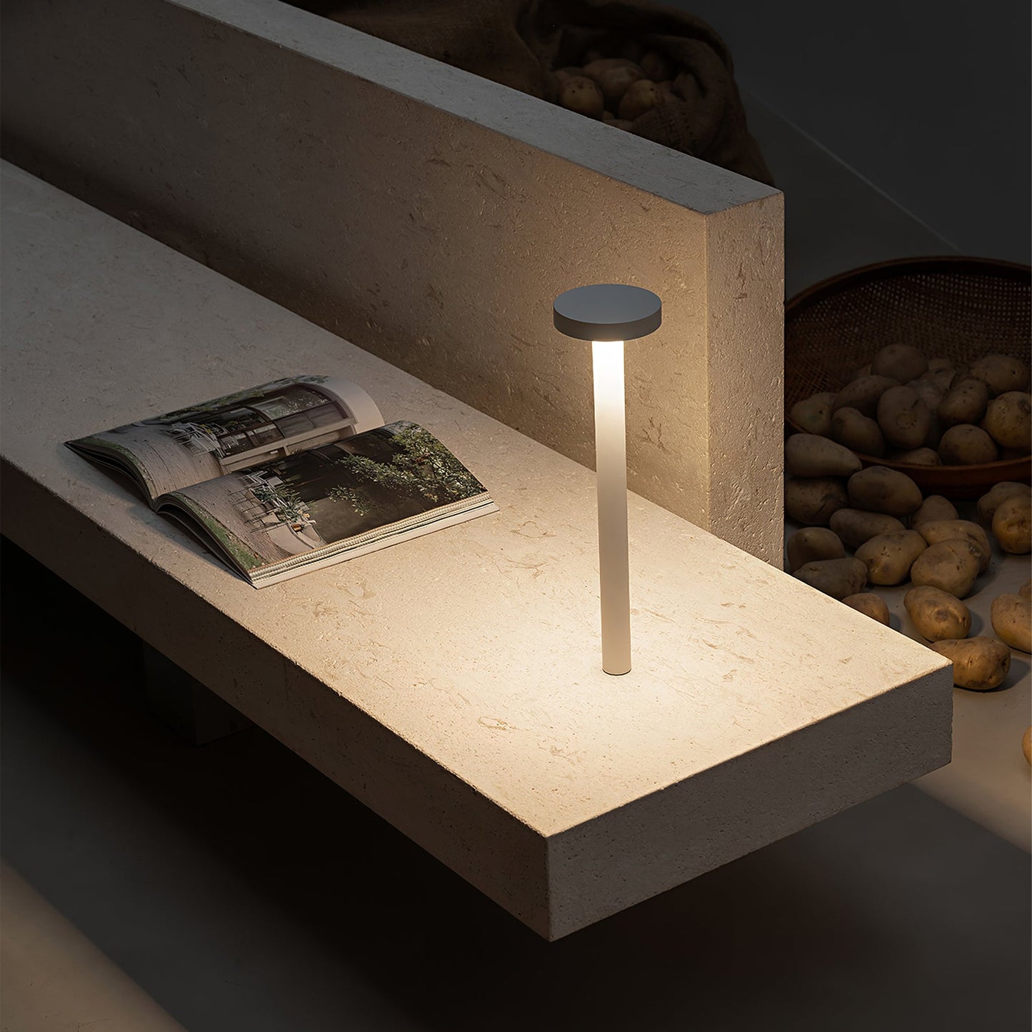 LumoMag - Portable Table Lamp with Magnetic Base