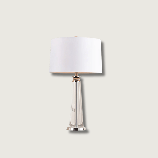TapsLuxe - Lampe de table avec forme conique moderne et éclairage chaleureux