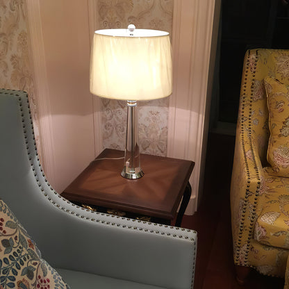 TapsLuxe - Lampe de table avec forme conique moderne et éclairage chaleureux
