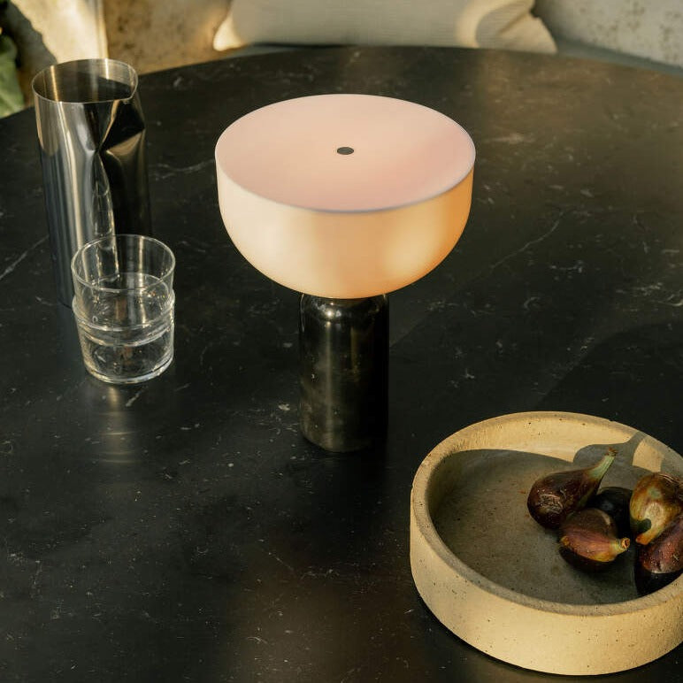 RajaStone - Lampe de table en marbre