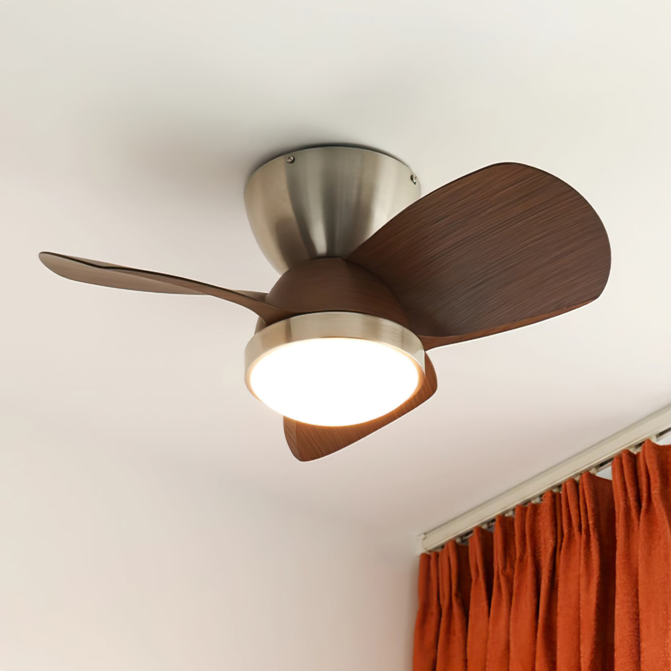 LuxeTalaya - Deckenventilator mit schlankem Design und warmem Licht