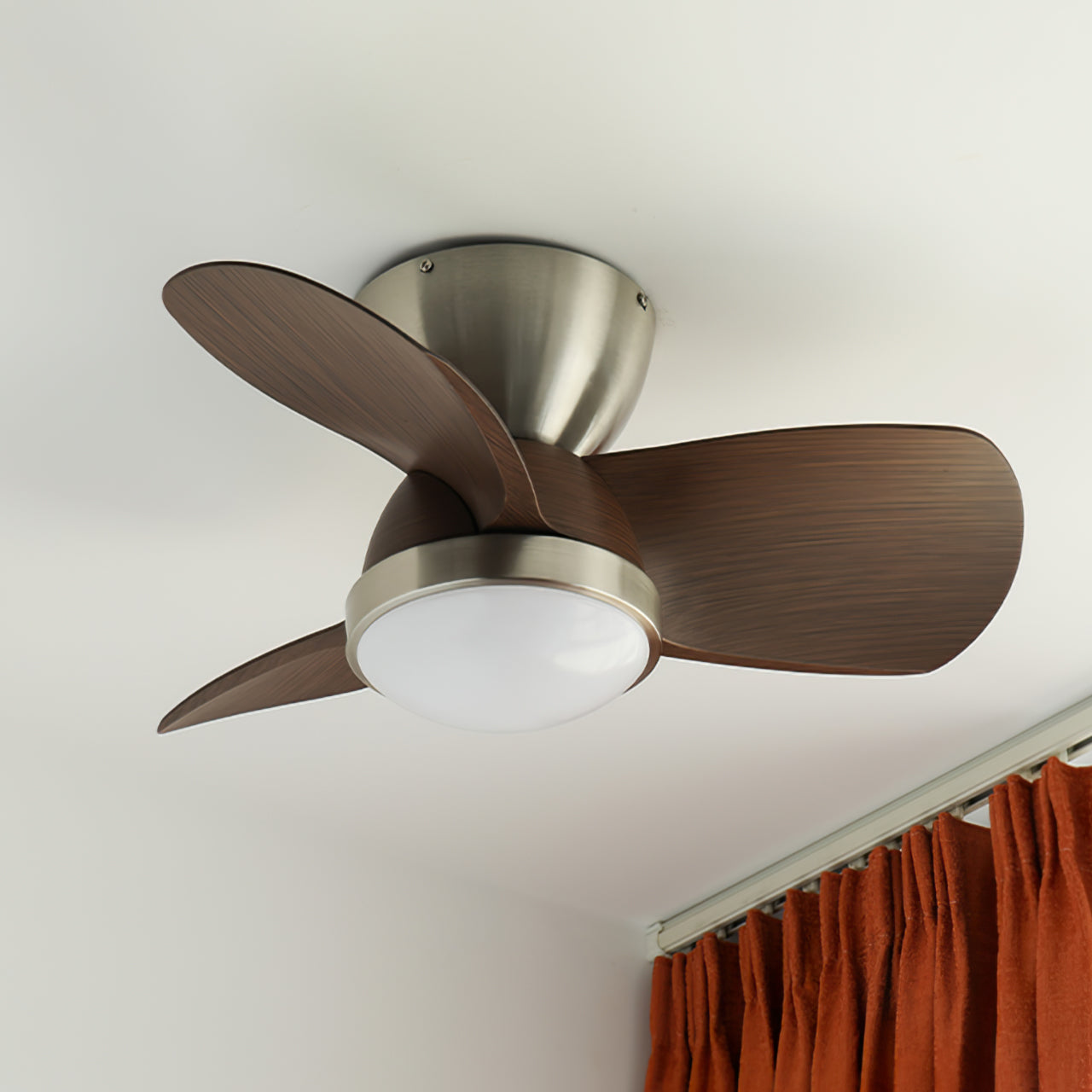 LuxeTalaya - Deckenventilator mit schlankem Design und warmem Licht