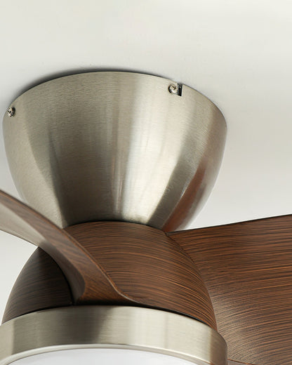 LuxeTalaya - Deckenventilator mit schlankem Design und warmem Licht
