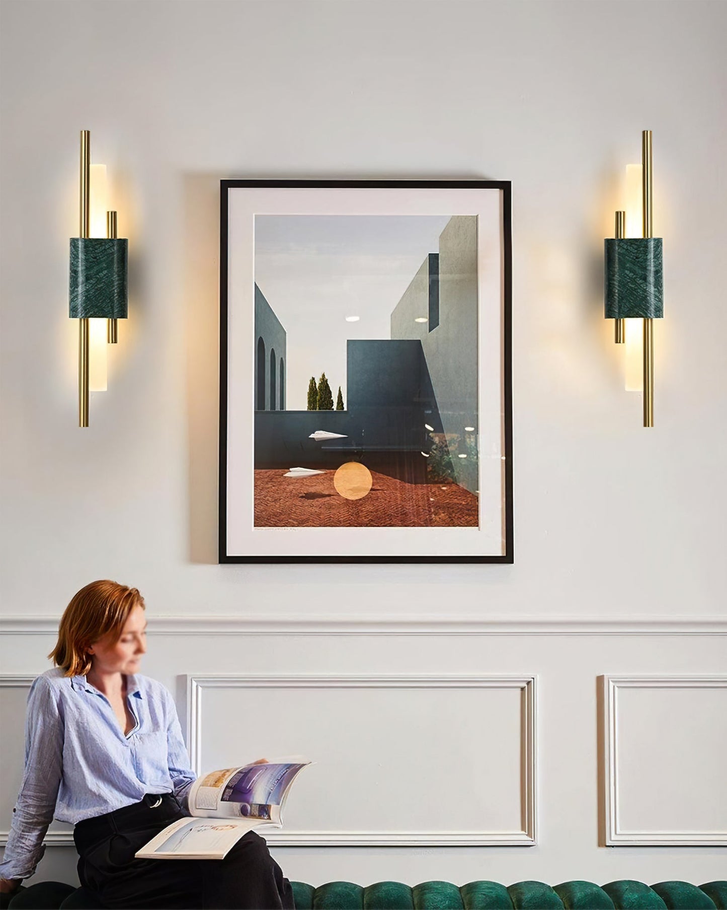VeinedStone - Marble Wall Lamp