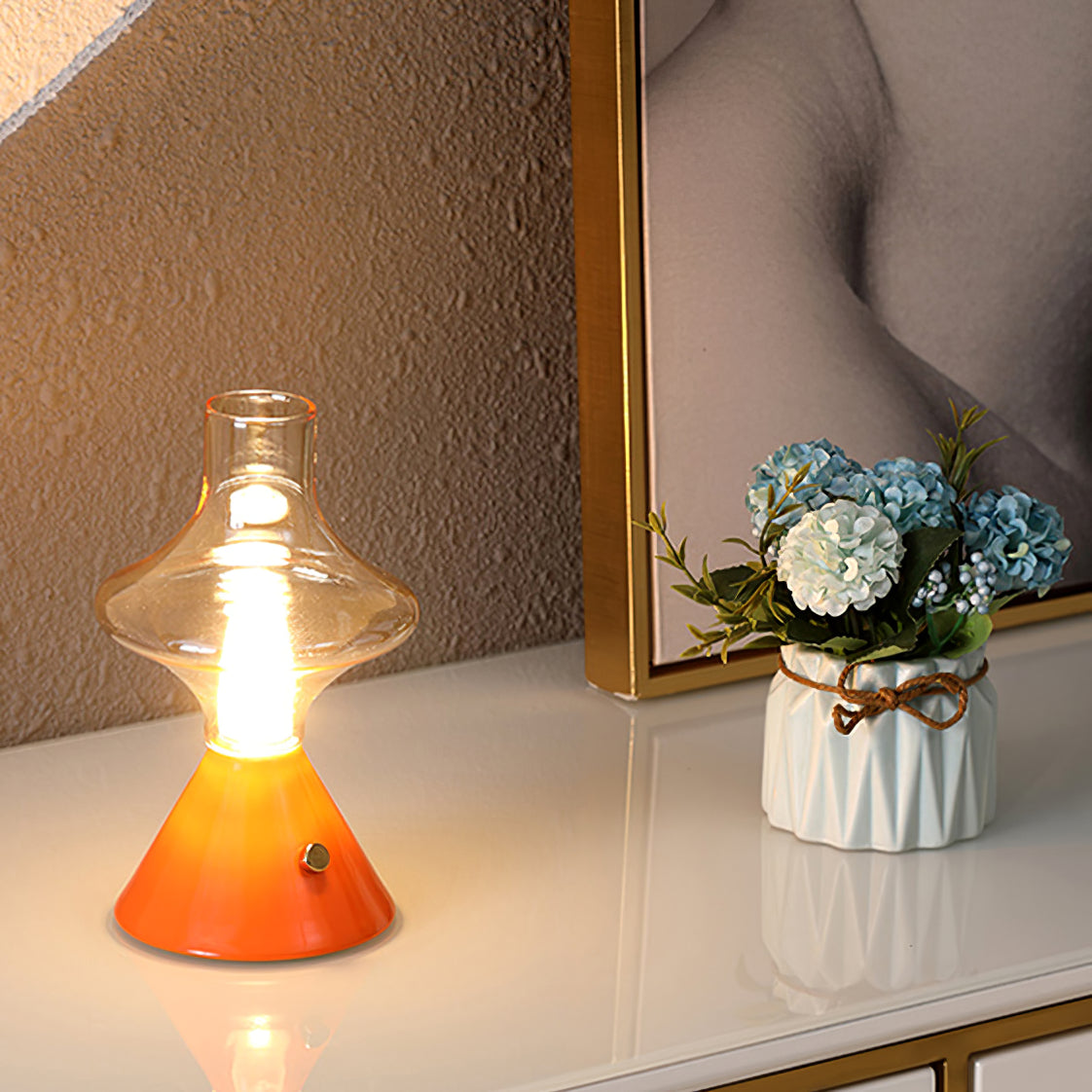TheaterFlare - Table Lamp with Battery