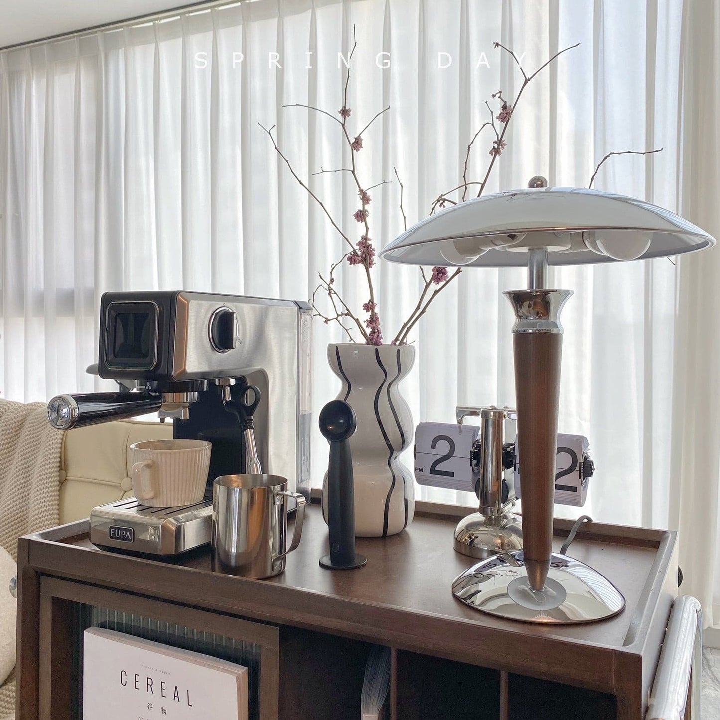 TibbyStyle - Scandinavische tafellamp met pasteltinten