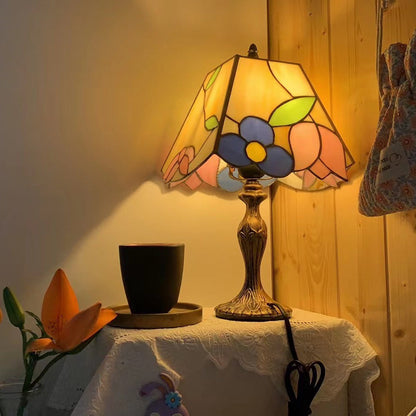 VintageLuxe – Lampe de table style Tiffany antique