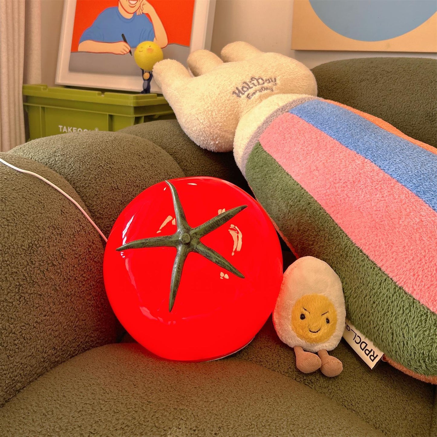 TomatoLuxe - Resin Table Lamp