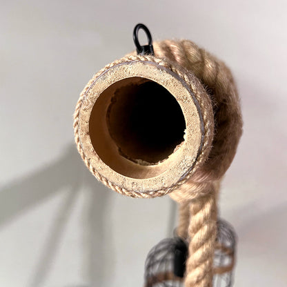 RetroLustre | Pendant Light with Wooden Details