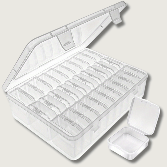 TinyTidy - 30 Piece Bead Storage Boxes