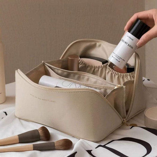 Trousse de maquillage en cuir viral | Gardez tous vos cosmétiques à portée de main