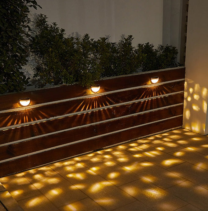 PhantomLight - Lampe Murale Solaire avec Éclairage Moderne pour l'Extérieur