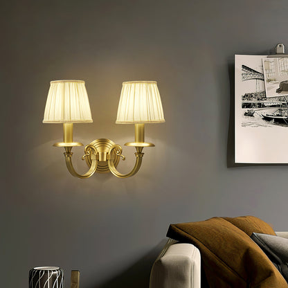 RoyalGlow - Lampe Murale Or Royal pour un Éclairage Luxueux