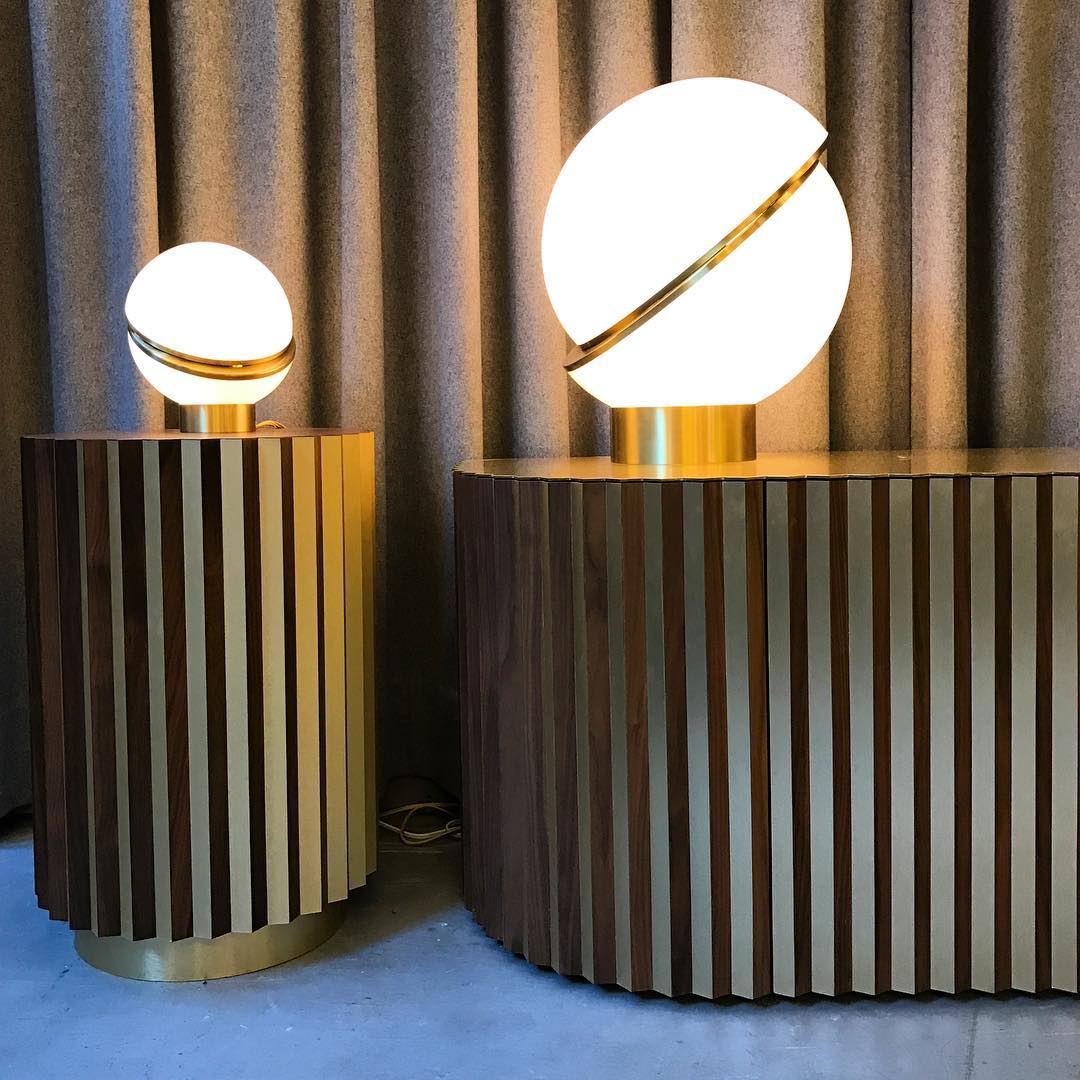 HalveMaanLuxe - Tischlampe mit einzigartiger Form und gemütlicher Atmosphäre