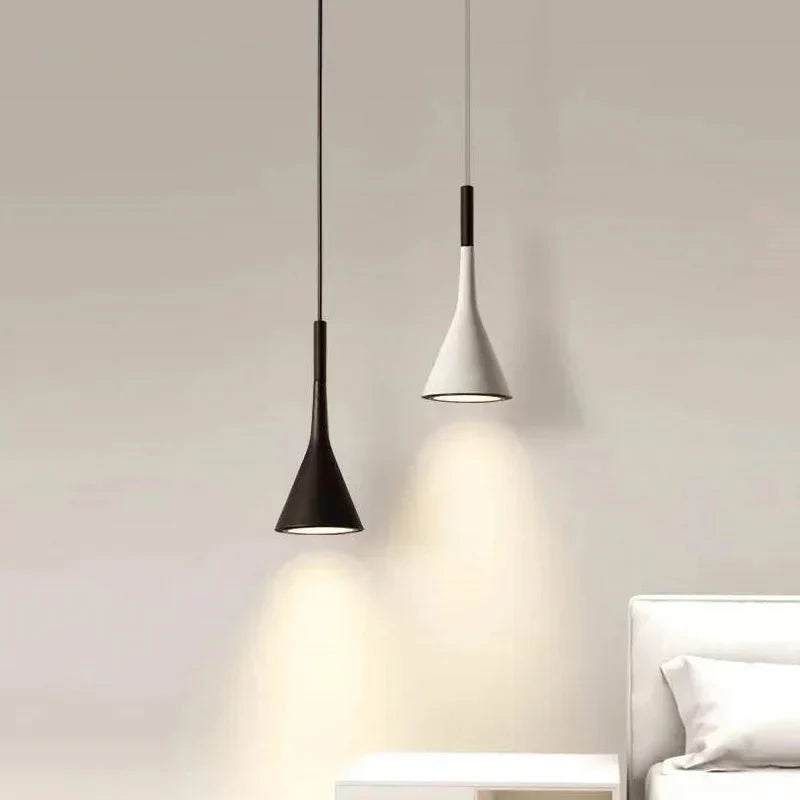 LuminaForm - Modern Pendant Light in Aluminium with Flexible Cable