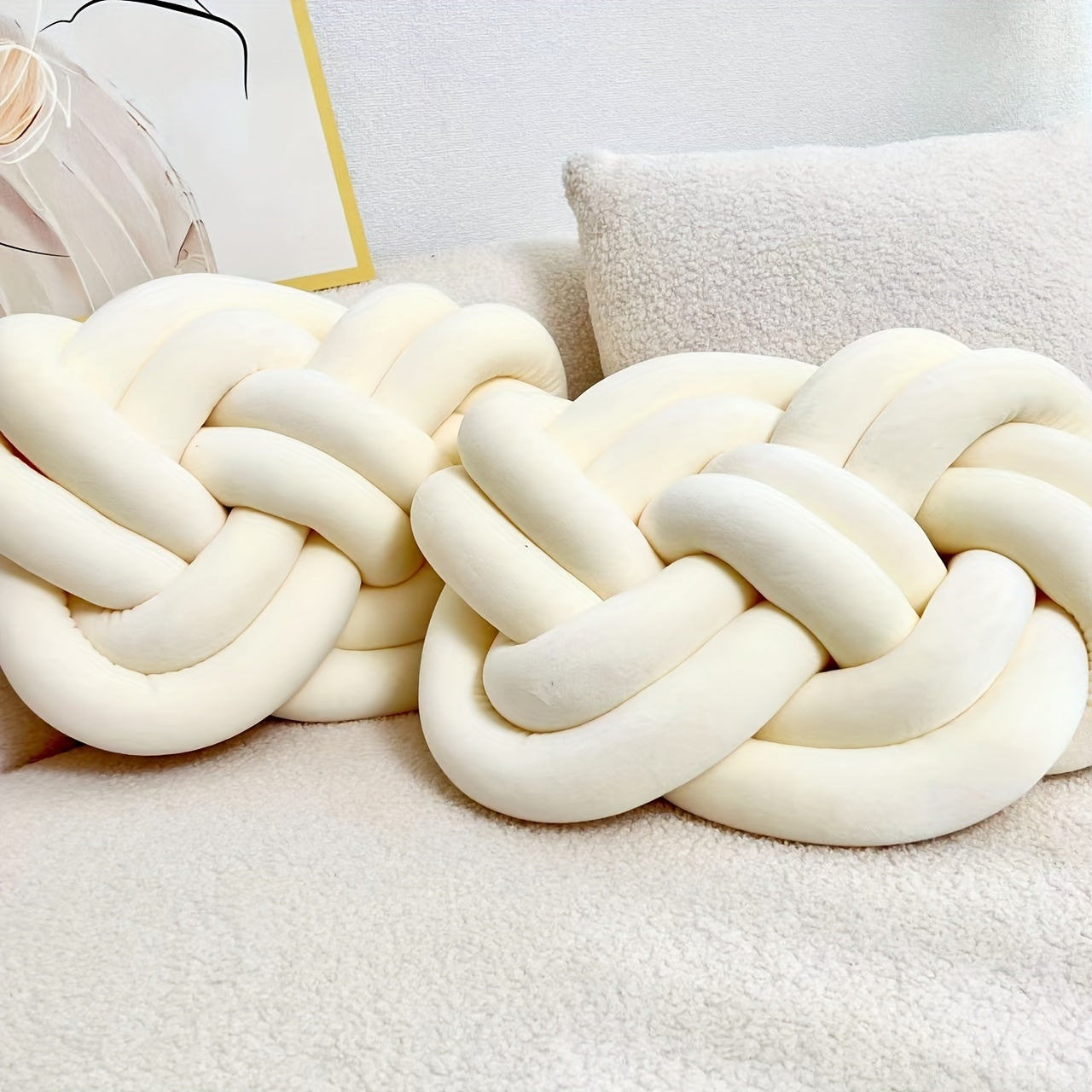 SnugKnot - Stilvolle Wohnzimmerkissen