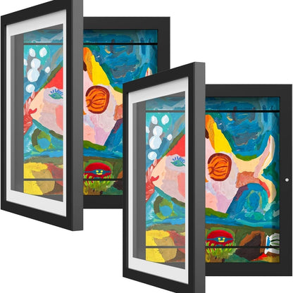ArtSnap - 2x Removable Photo Frames with Magnetic Closure