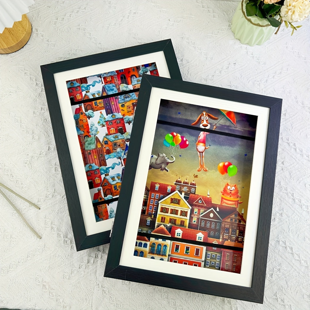 ArtSnap - 2x Removable Photo Frames with Magnetic Closure