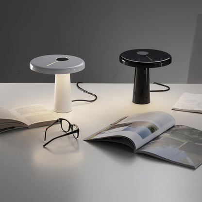 HoopLuxe - Moderne LED-bordlampe med stilfuldt rundt design