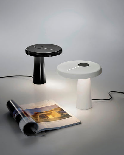 HoopLuxe - Moderne LED-bordlampe med stilfuldt rundt design