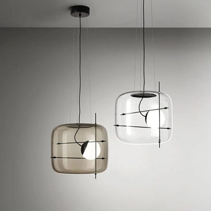 PlotGlow | Elegante Glas-Pendelleuchte