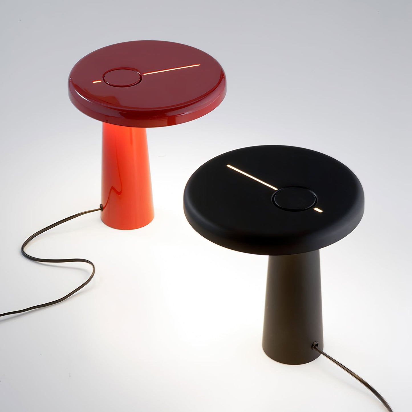 HoopLuxe - Moderne LED-bordlampe med stilfuldt rundt design