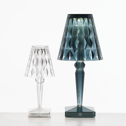 SparkLicht - Lampe de table moderne avec LED et effet glamour