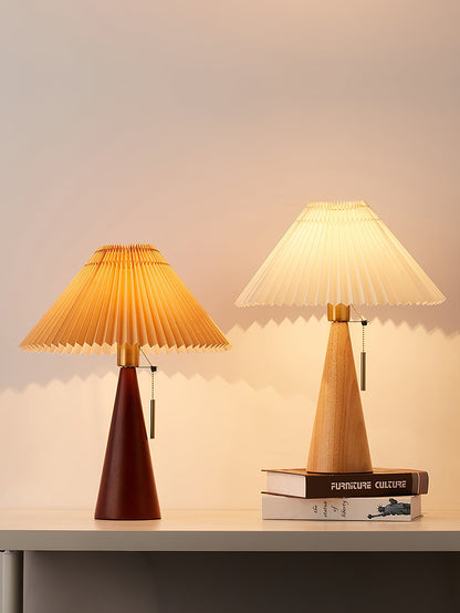 TimberLight - Moderne træ- og metallampe til bord