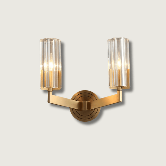 LustreDuo | Elegant væglampe i messing