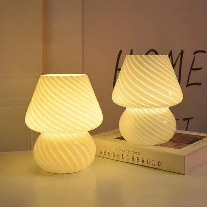 MuranoShine - Lampe de bureau avec verre de luxe
