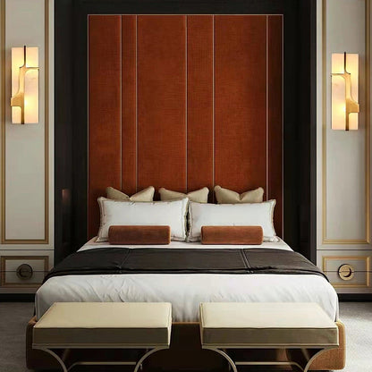 OpalGlow - Marmor Art Deco Wandleuchte